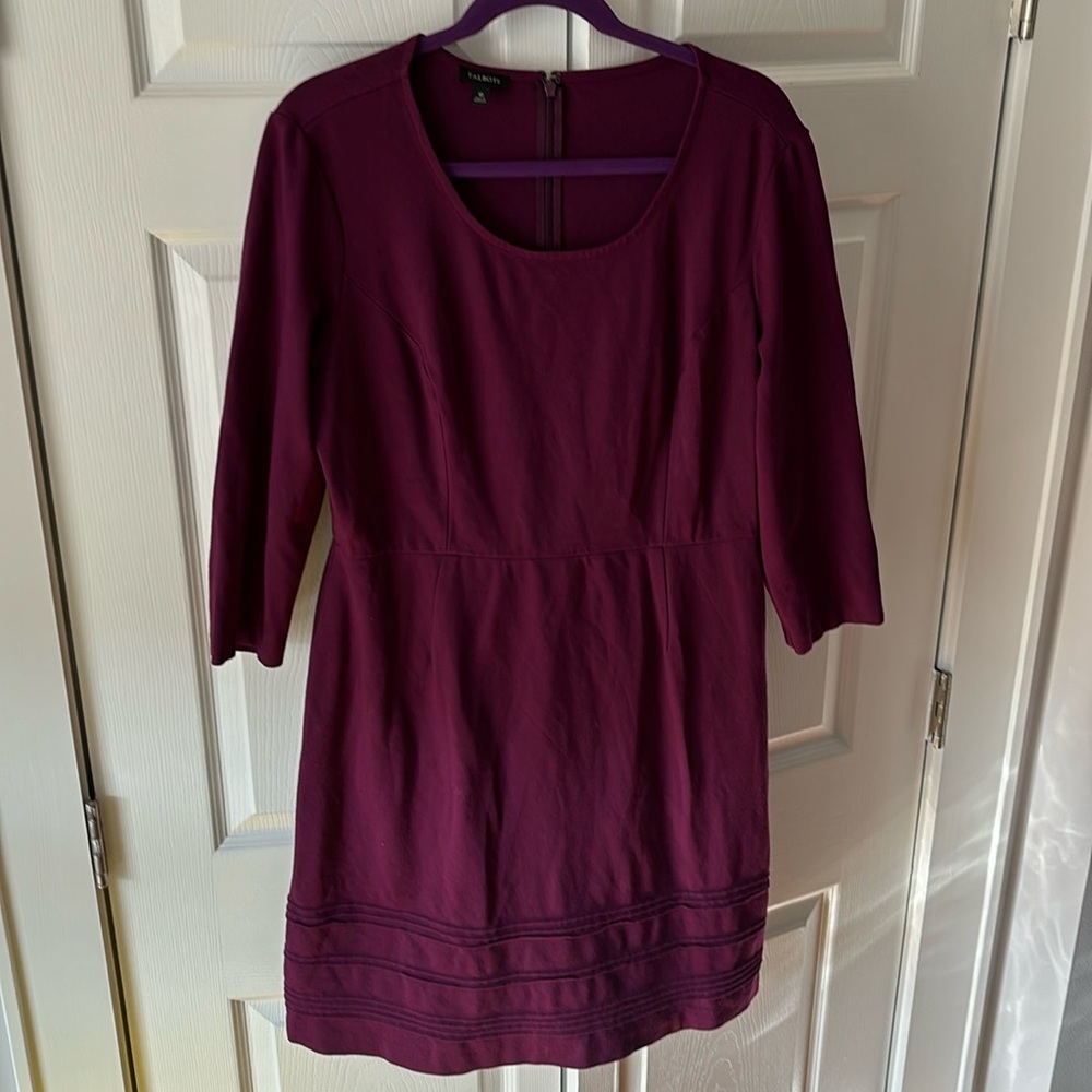 Talbots jersey shift dress.